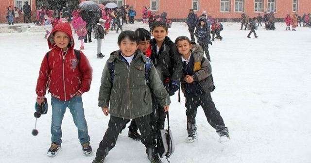 Niğde&#039;de bugün okullar tatil edildi