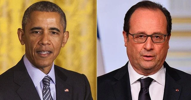 Obama’dan Hollande’a teşekkür telefonu