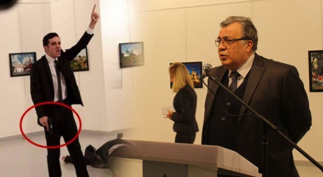 Rus Büyükelçisi Andrey Karlov&#039;a Ankara&#039;da suikast