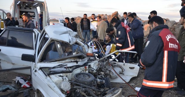 Şanlıurfa&#039;da feci kaza, 1 ölü 4 yaralı