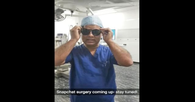 Snapchat Spectacles ile çekilen ilk ameliyatı yeniden yaşayın