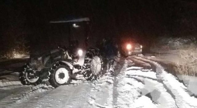 Uludağ&#039;da 30 araç mahsur kaldı