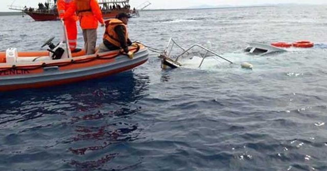 Akdeniz’de 100 göçmeni taşıyan tekne alabora oldu