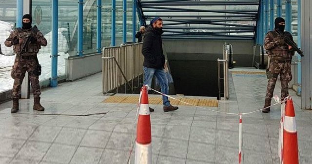 Bağcılar-Kirazlı metro hattında Ortaköy saldırganı alarmı