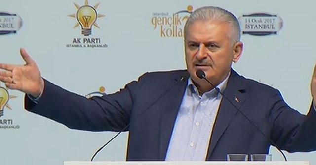 Başbakan Yıldırım, gençlere haberi böyle verdi