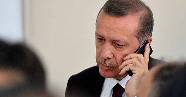 Cumhurbaşkanı Erdoğan&#039;dan kritik telefon