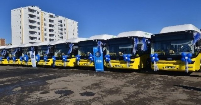 Diyarbakır&#039;a yeni otobüsler alındı