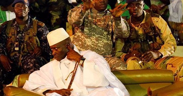 Gambiya&#039;da Jammeh ülkeyi terk edeceğini açıkladı