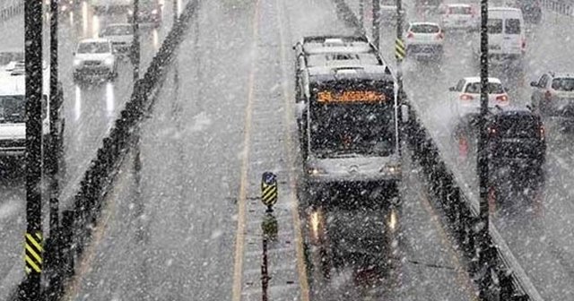 İstanbul&#039;da toplu taşımaya kar düzenlemesi