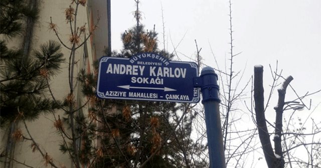 Karlov&#039;un adı Ankara&#039;da yaşayacak!