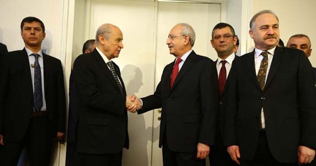 Kılıçdaroğlu-Bahçeli görüşmesinin ardından ilk açıklama geldi