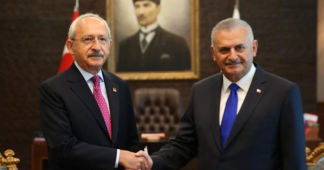 Kılıçdaroğlu&#039;ndan Başbakan Yıldırım&#039;a geçmiş olsun telefonu