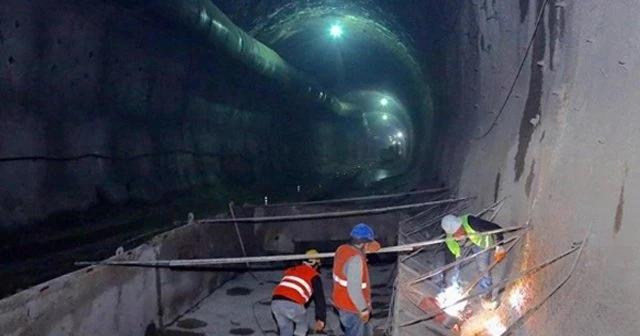 Kop Tüneli'nde çalışmalar sürüyor