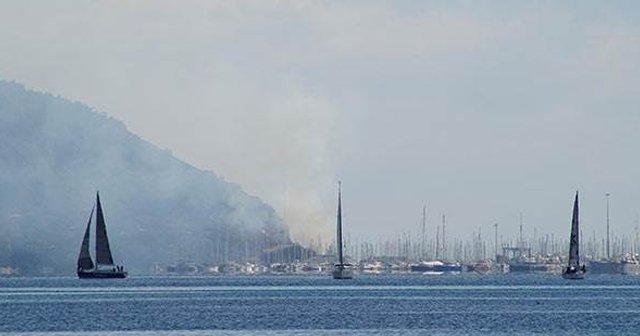 Marmaris&#039;te yangın