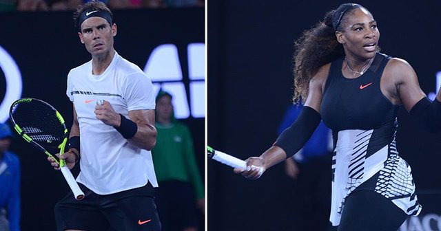 Nadal ve Serena Williams üst turda