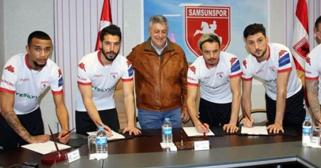 Samsunspor'dan imza şov