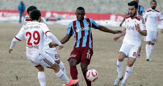 Trabzonspor turu zora soktu