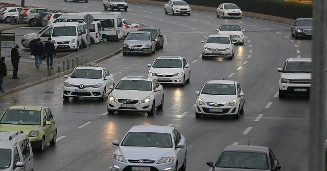 Trafiğe kayıtlı araç sayısı belli oldu