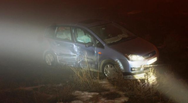 Ankara'da otomobiller çarpıştı, 4 yaralı