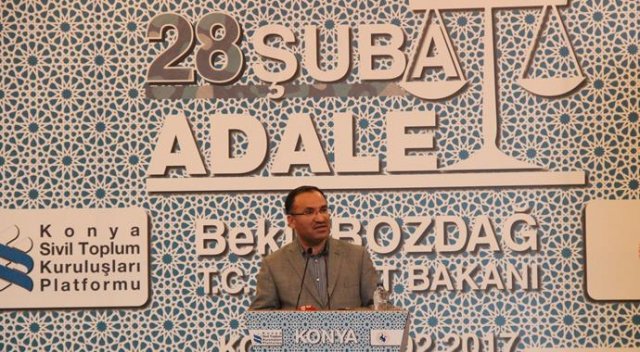 Bakan Bozdağ, ‘28 Şubat ve Adalet’ konulu konferansta konuştu