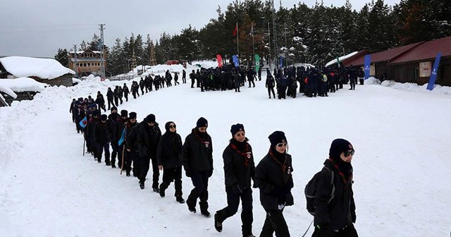 Bolu, yarıyıl tatilinde bin 250 izci ağırladı