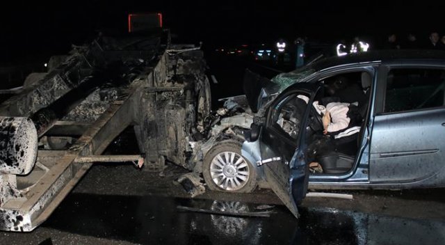 Bursa&#039;da TIR dehşet saçtı, 2 ölü