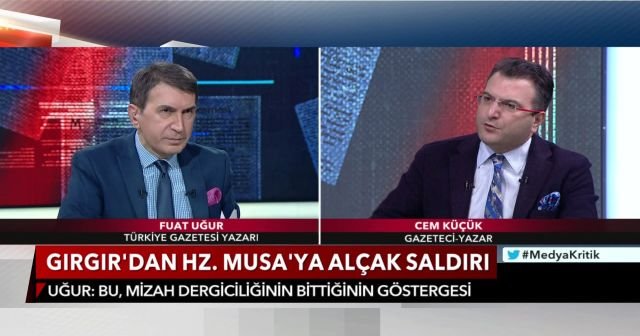 Cem Küçük: Bu alçak karikatürü çizen kişi derhal tutuklanmalı