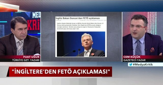 Cem Küçük: FETÖ’cüler daha çok endişelensin