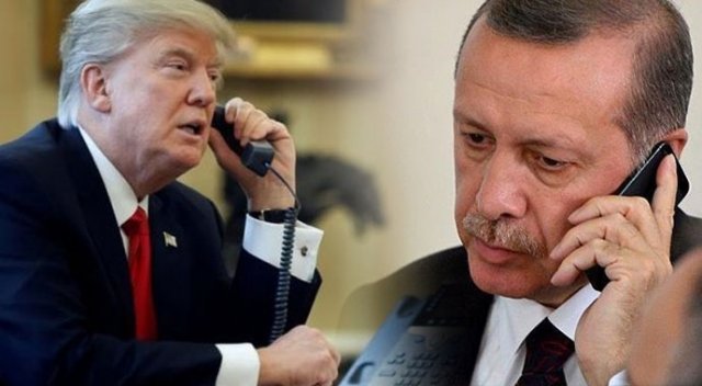 Cumhurbaşkanı Erdoğan ile Trump telefonda görüştü