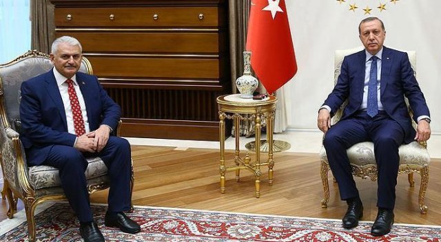 Cumhurbaşkanı Erdoğan ve Başbakan Yıldırım&#039;dan 3 saatlik görüşme