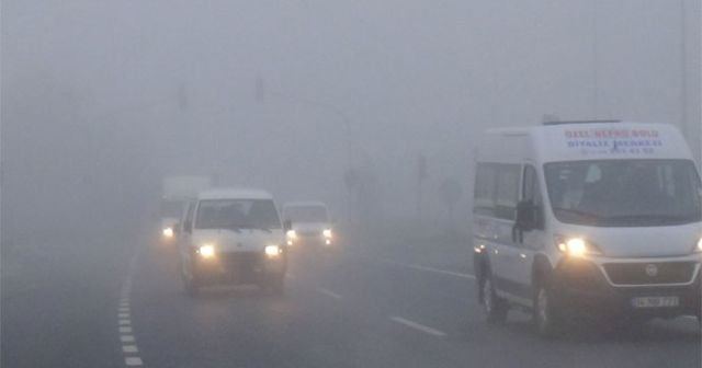 Dikkat! Meteoroloji&#039;den sis uyarısı