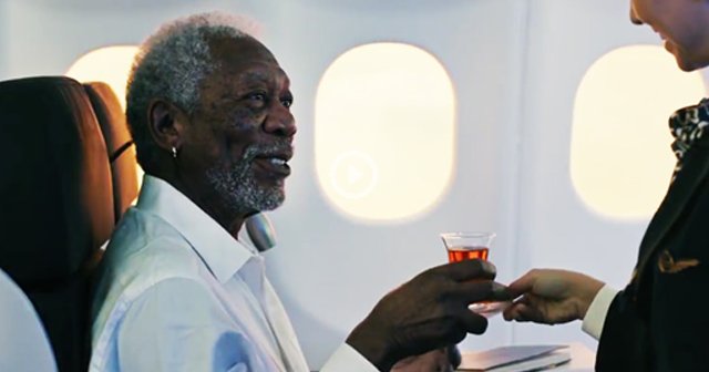 Dünyanın izlediği finalde Morgan Freeman’lı THY reklamı