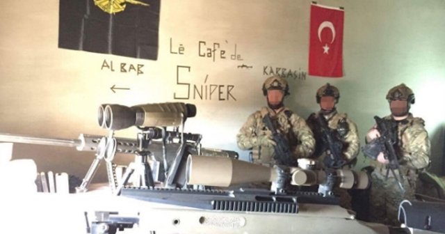 El Bab&#039;a gönderilen SAT komandolarının görüntüleri