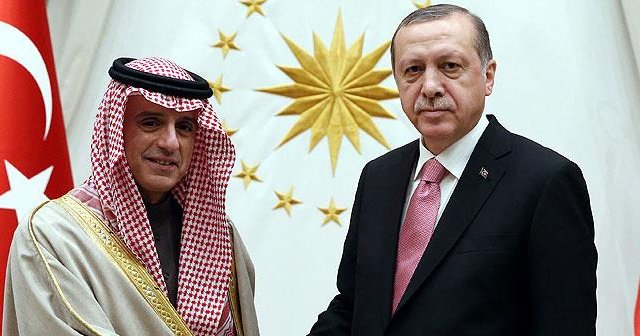 Erdoğan Suudi Arabistan Dışişleri Bakanı Cubeyr&#039;i kabul etti