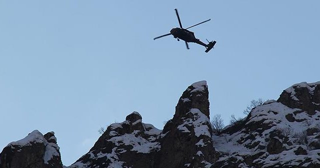 Hakkari&#039;de hava destekli terör operasyonu