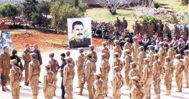 Hani PKK ile YPG arasında bağ yoktu, Öcalan posteri altında yemin