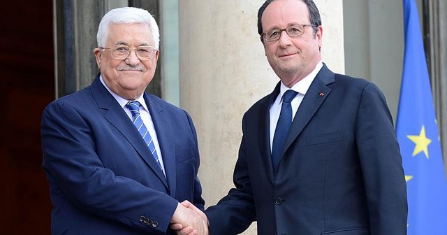 Hollande ve Abbas&#039;dan İsrail&#039;e kınama