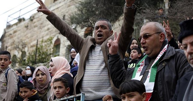 İsrail&#039;in &#039;yıkım siyaseti&#039; protesto edildi