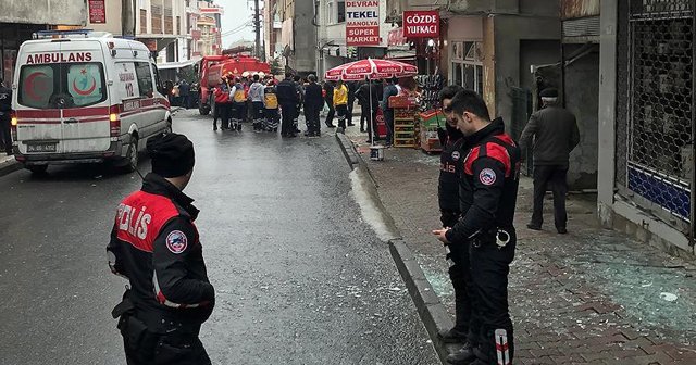 İstanbul&#039;da doğalgaz patlaması: Yaralılar var