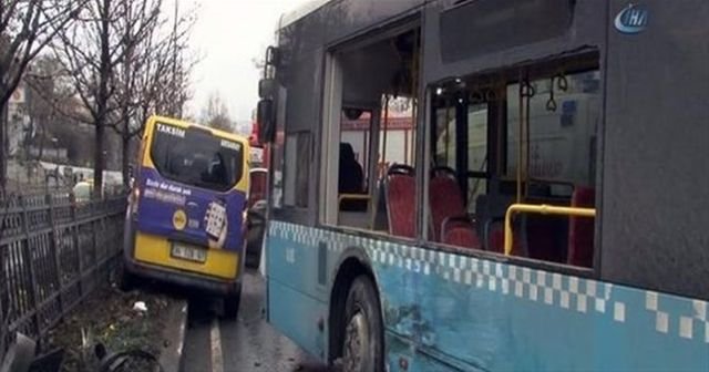 İstanbul&#039;da feci kaza! Çok sayıda yaralı var