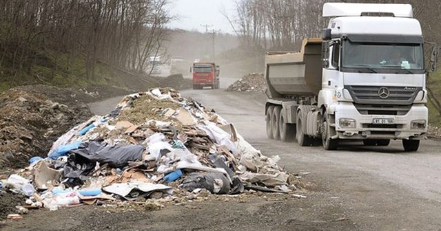 Kamyoncular Belgrad Ormanını Moloz Ormanına Çevirdi