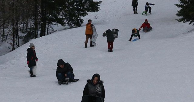 Kartalkaya ve Abant&#039;ta yoğunluk