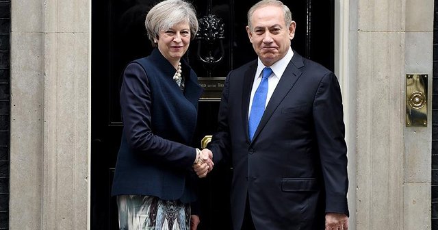 Netanyahu ile May bir araya geldi