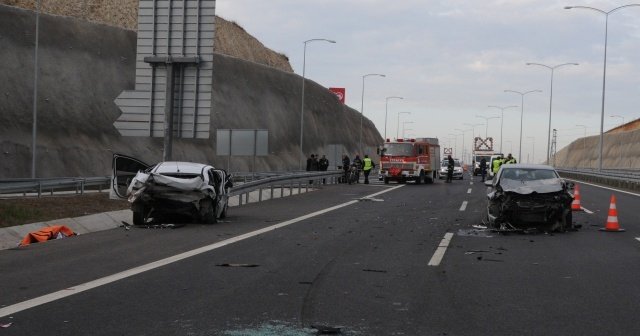 Osman Gazi Köprüsü’nde trafik kazası: 1 ölü, 4 yaralı