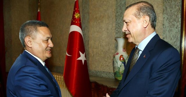 Özbek Başbakan Yardımcısı Saray&#039;da