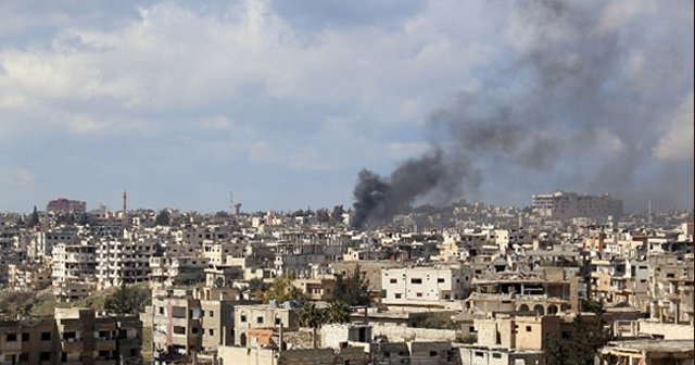Suriye ordusu hastane bombaladı
