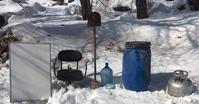 Tunceli&#039;de terörist sığınağına baskın!