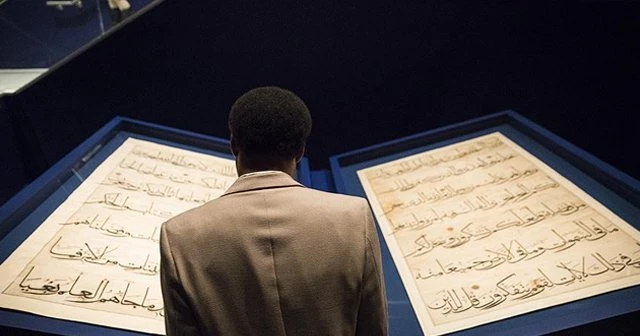 Washington'daki el yazması Kur'an-ı Kerim'e büyük ilgi
