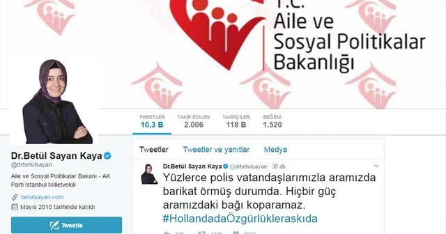 Bakan Kaya yaşadıklarını anlattı