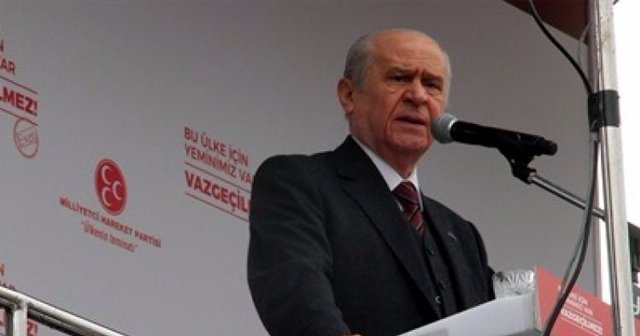 Bahçeli: CHP çamur siyasete saplanmasın